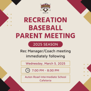 Rec Meeting 3/5/25