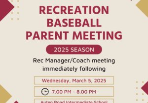 Rec Meeting 3/5/25